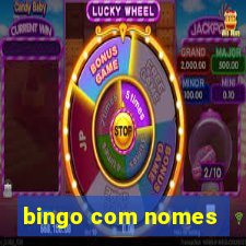 bingo com nomes